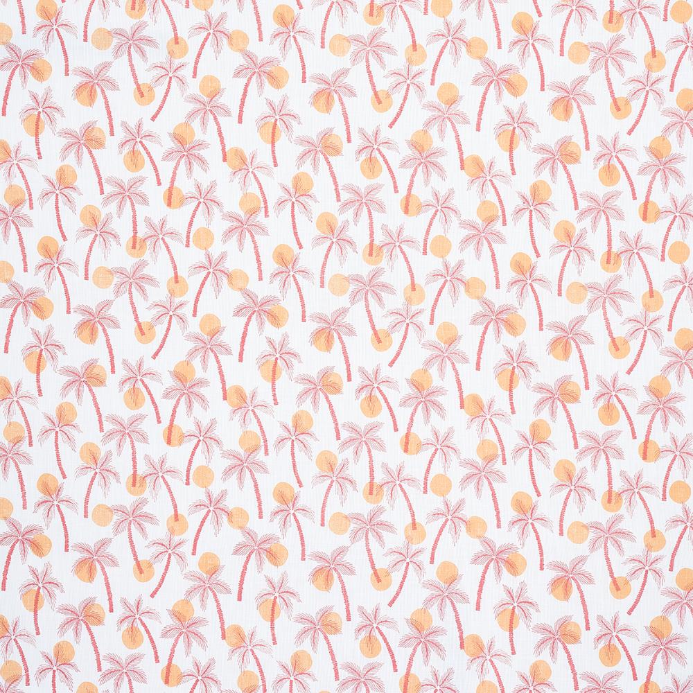 Schumacher 181010 Clarabella Palm Indoor/Outdoor Fabric in Citrus
