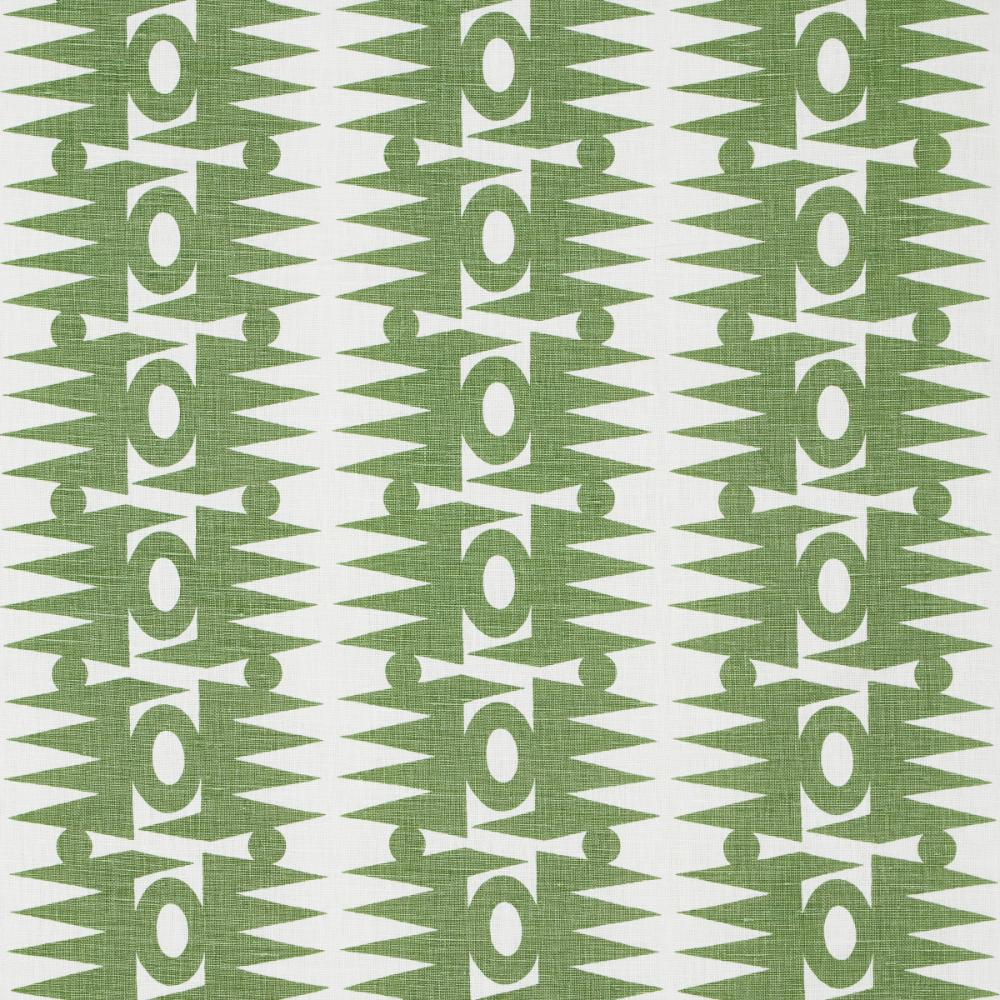 Schumacher 181521 Ra Fabric in Green