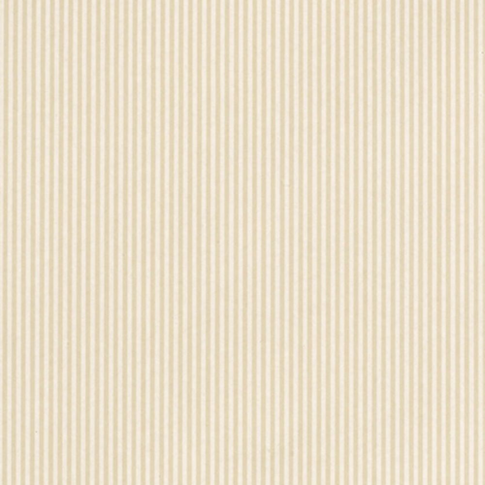 Schumacher 203790 Newport Stripe Wallpaper in Oyster