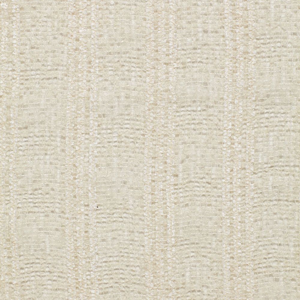 Schumacher 2611530 Wool & Mohair Stripe Fabric in Cream