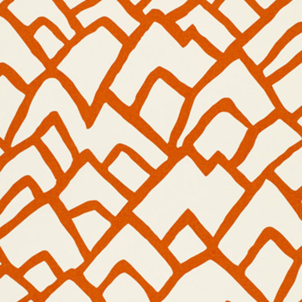 Schumacher 2644331 Zimba Fabric in Orange
