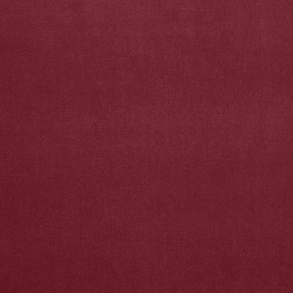 Schumacher 42716 Gainsborough Velvet Fabric in Garnet