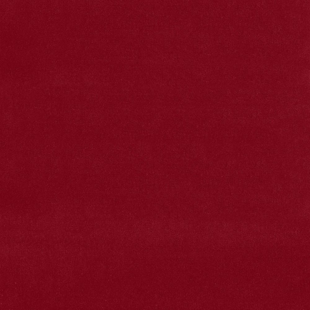 Schumacher 42722 Gainsborough Velvet Fabric in Ruby