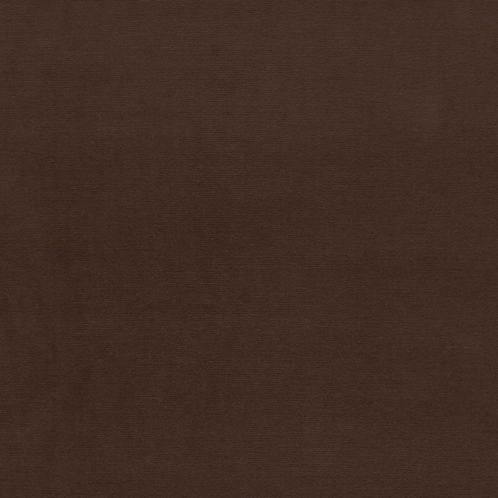 Schumacher 42808 Gainsborough Velvet Fabric in Brown