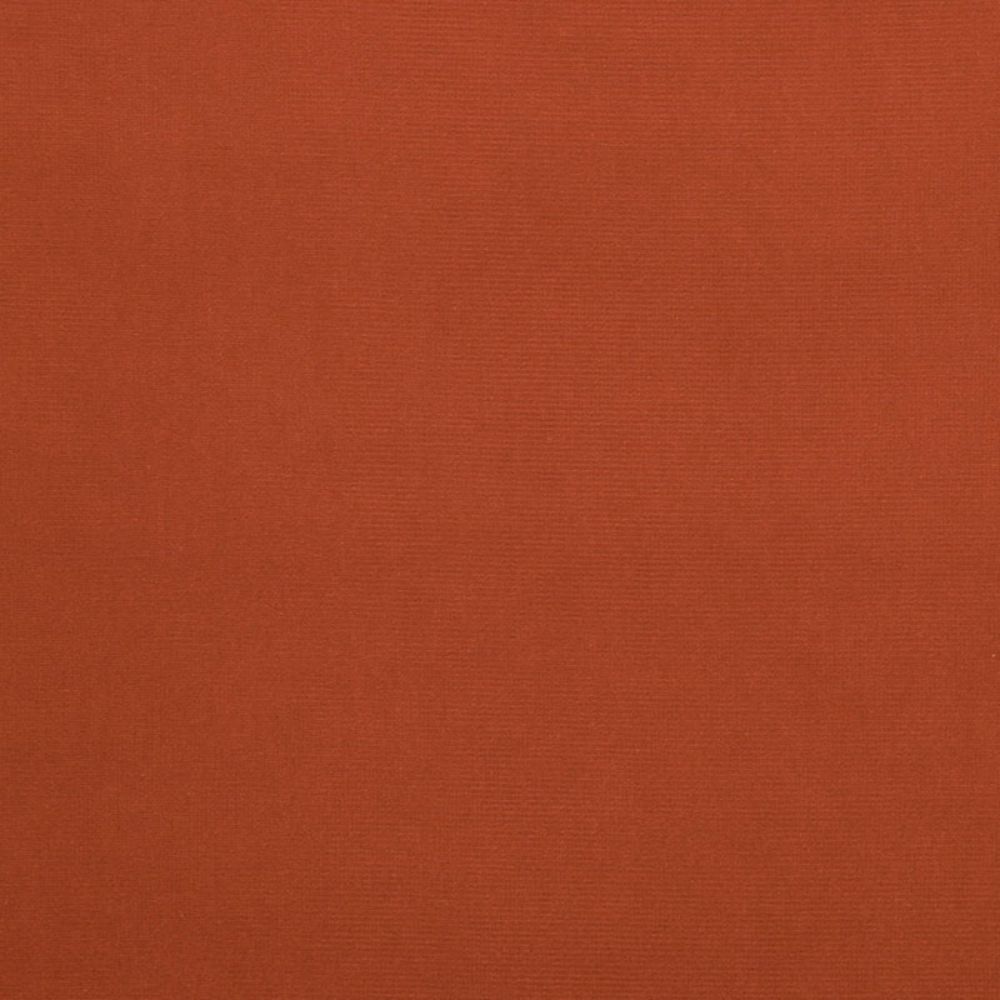 Schumacher 43243 Gainsborough Velvet Fabric in Rust