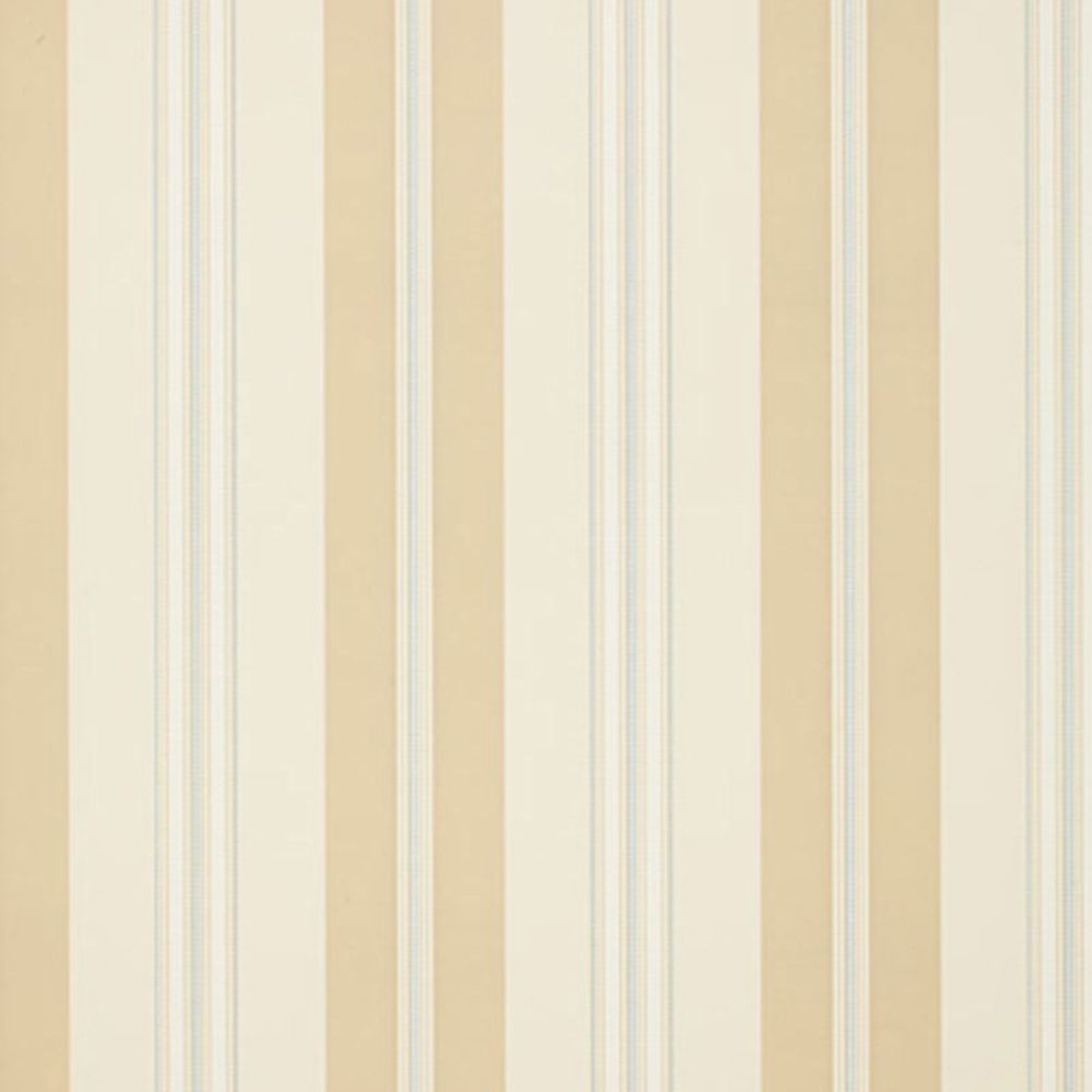Schumacher 5002480 Chalon Stripe Wallpaper in Vanilla