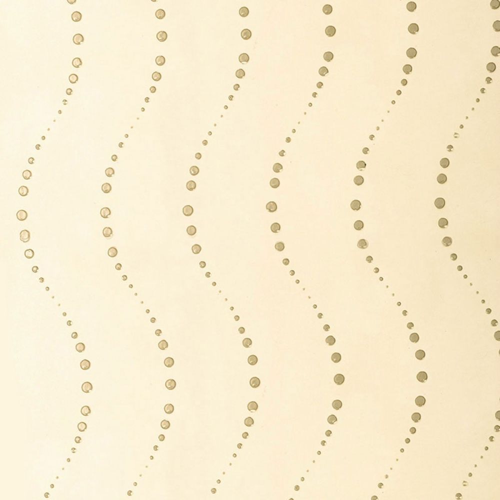 Schumacher 5003420 Bubbles Wallpaper in Cream