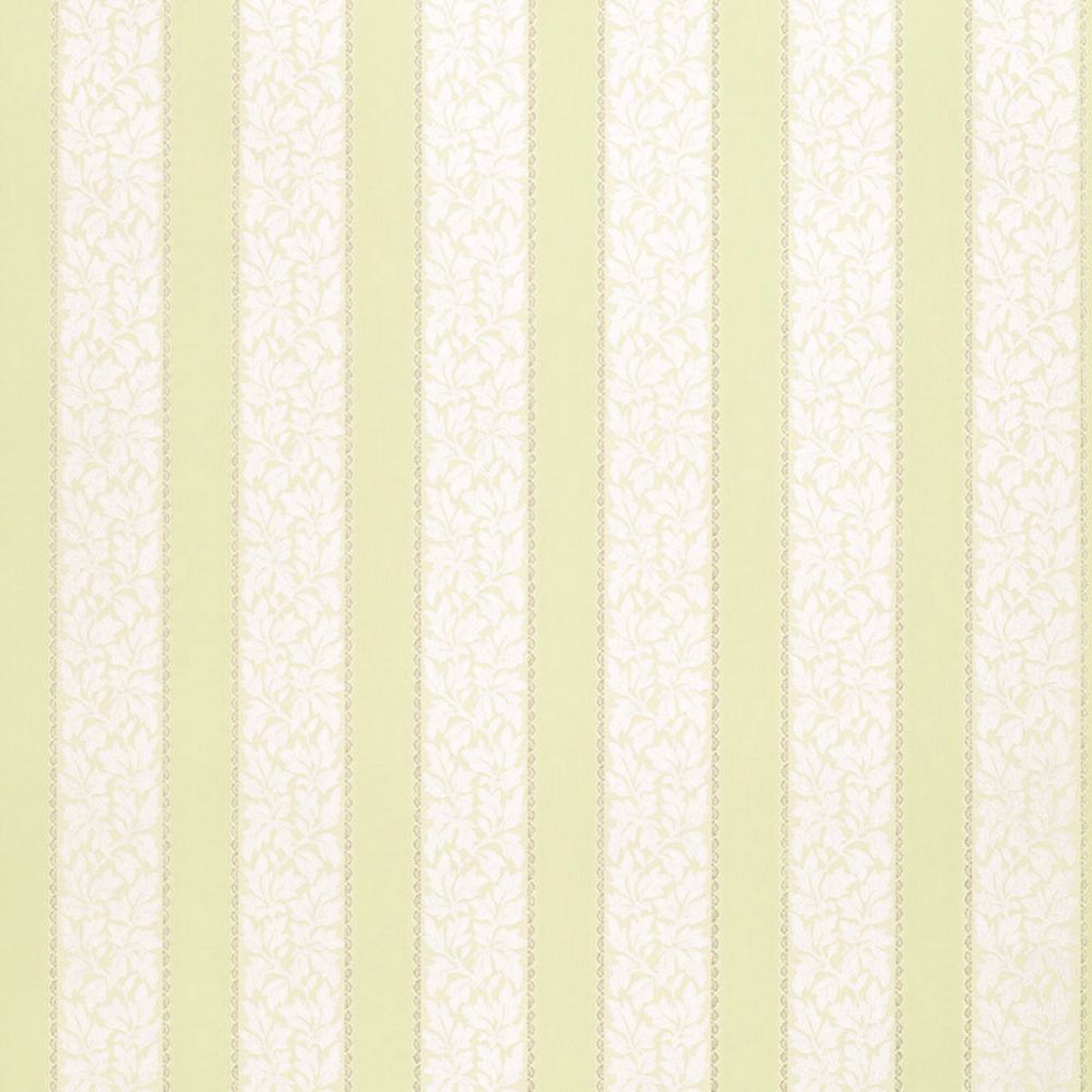 Schumacher 5004433 Wallis Stripe Wallpaper in Celery