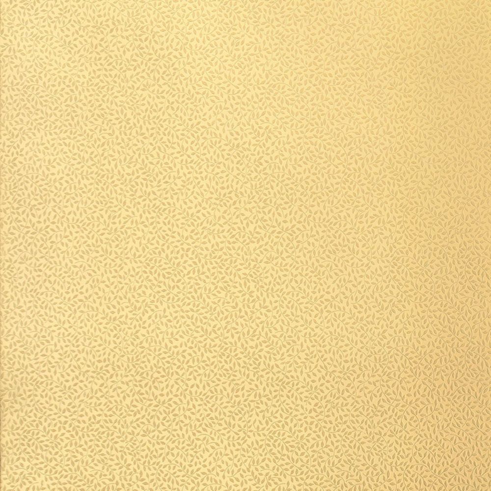 Schumacher 5004444 Celano Vine Wallpaper in Light Gold