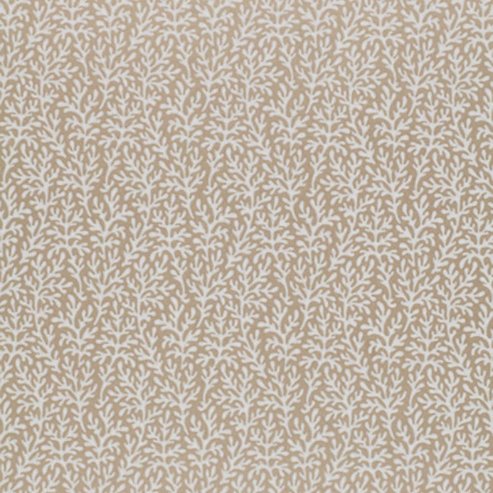 Schumacher 5004731 Sea Coral Wallpaper in Champagne