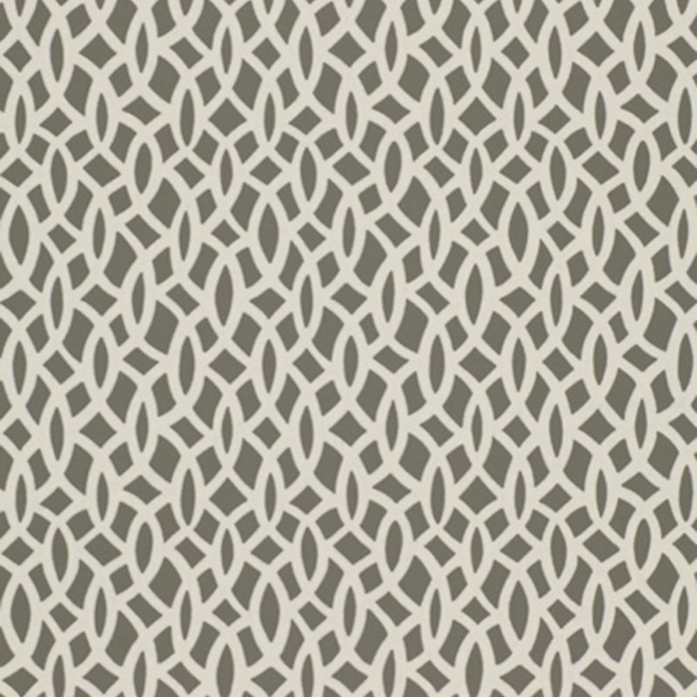 Schumacher 5004754 Chain Link Wallcoverings in Charcoal
