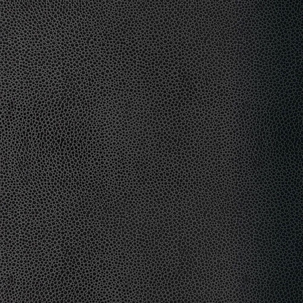 Schumacher 5005854 Shagreen Wallpaper in Carbon
