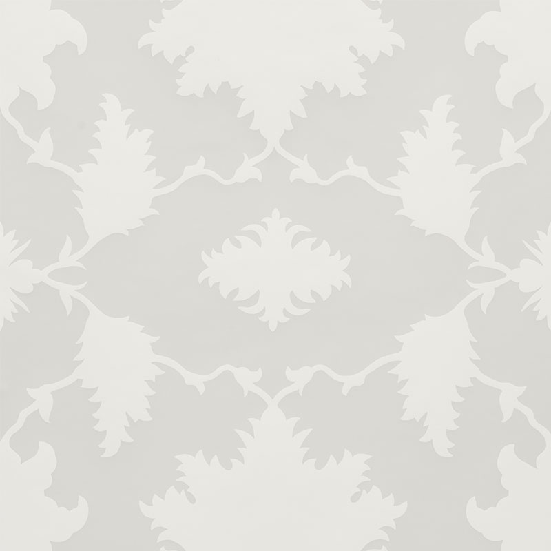 Schumacher 5007152 Mary-Mcdonald Collection Garden Of Persia Wallpaper in Quartz