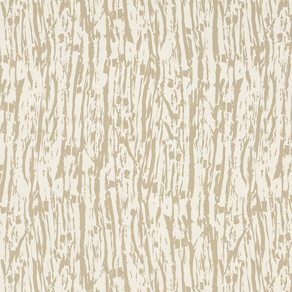 Schumacher 5007470 Tree Texture Wallpaper in Natural