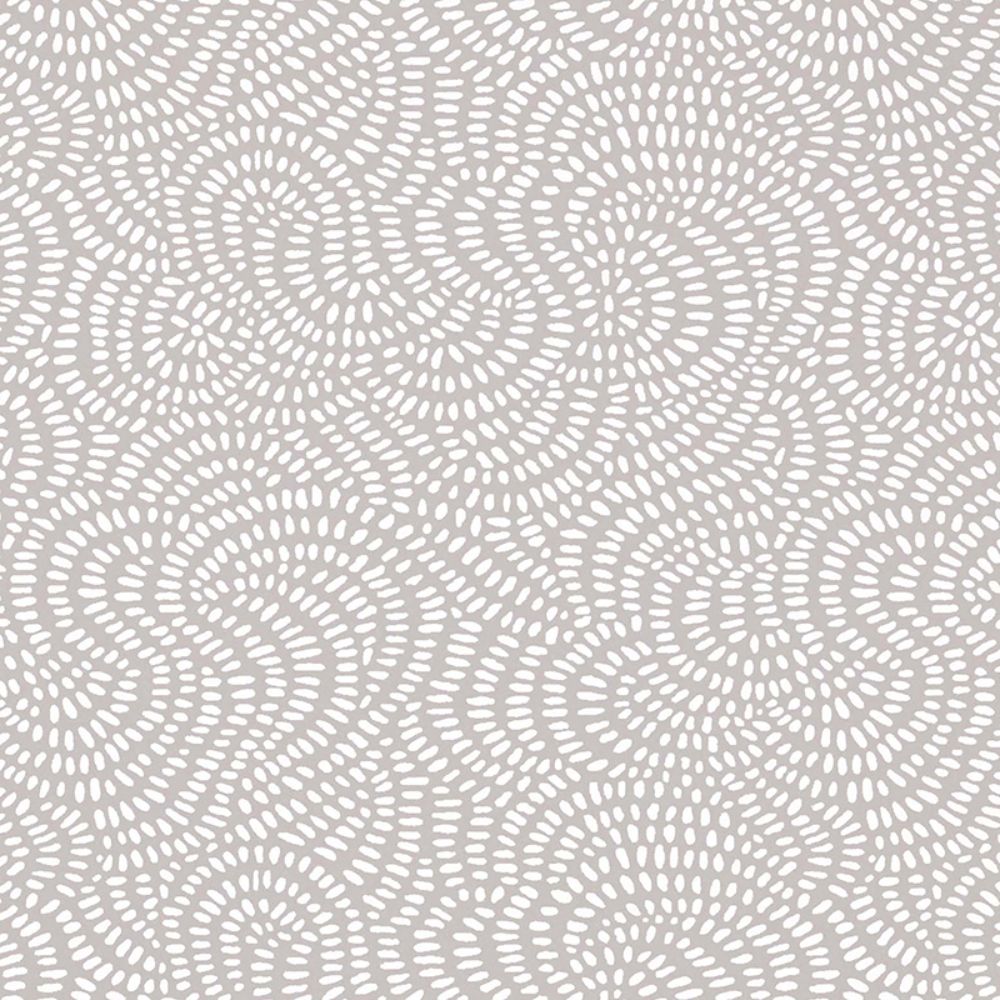 Schumacher 5007480 Whirlpool Wallpaper in Mist