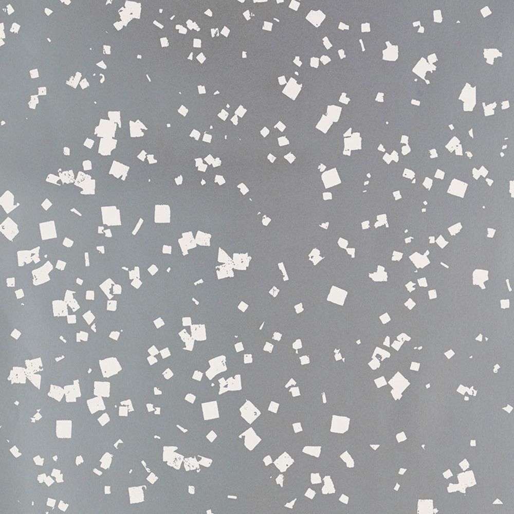 Schumacher 5007550 Snow Wallpaper in Sterling