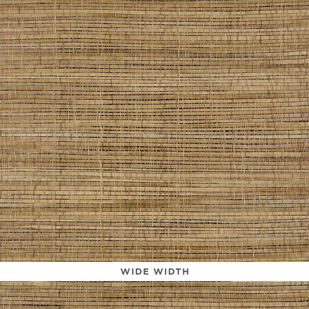 Schumacher 5010260 Palm Weave Wallpaper in Natural