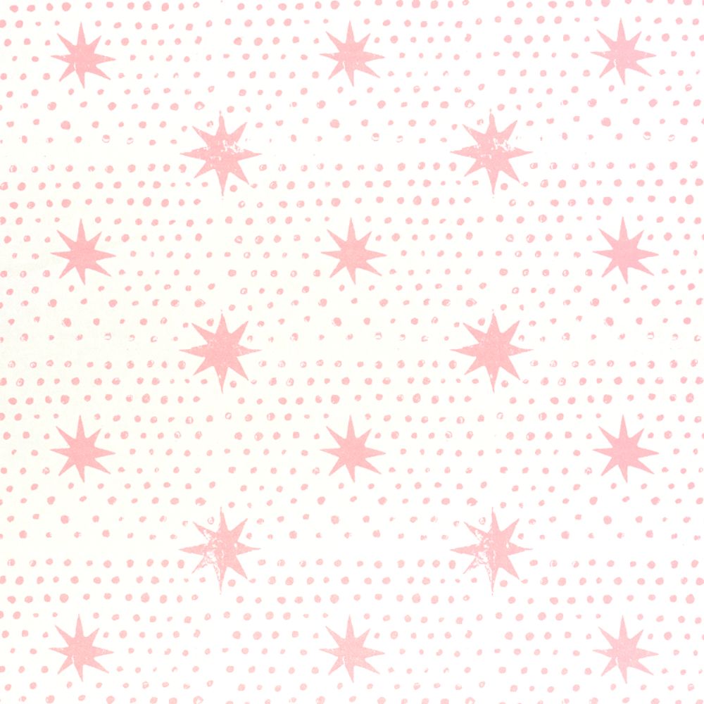 Schumacher 5011172 Spot & Star Wallpaper in Pink
