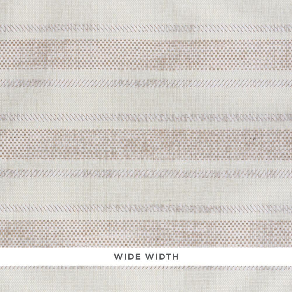 Schumacher 5011310 Oxnard Linen Paperweave Wallpaper in Natural