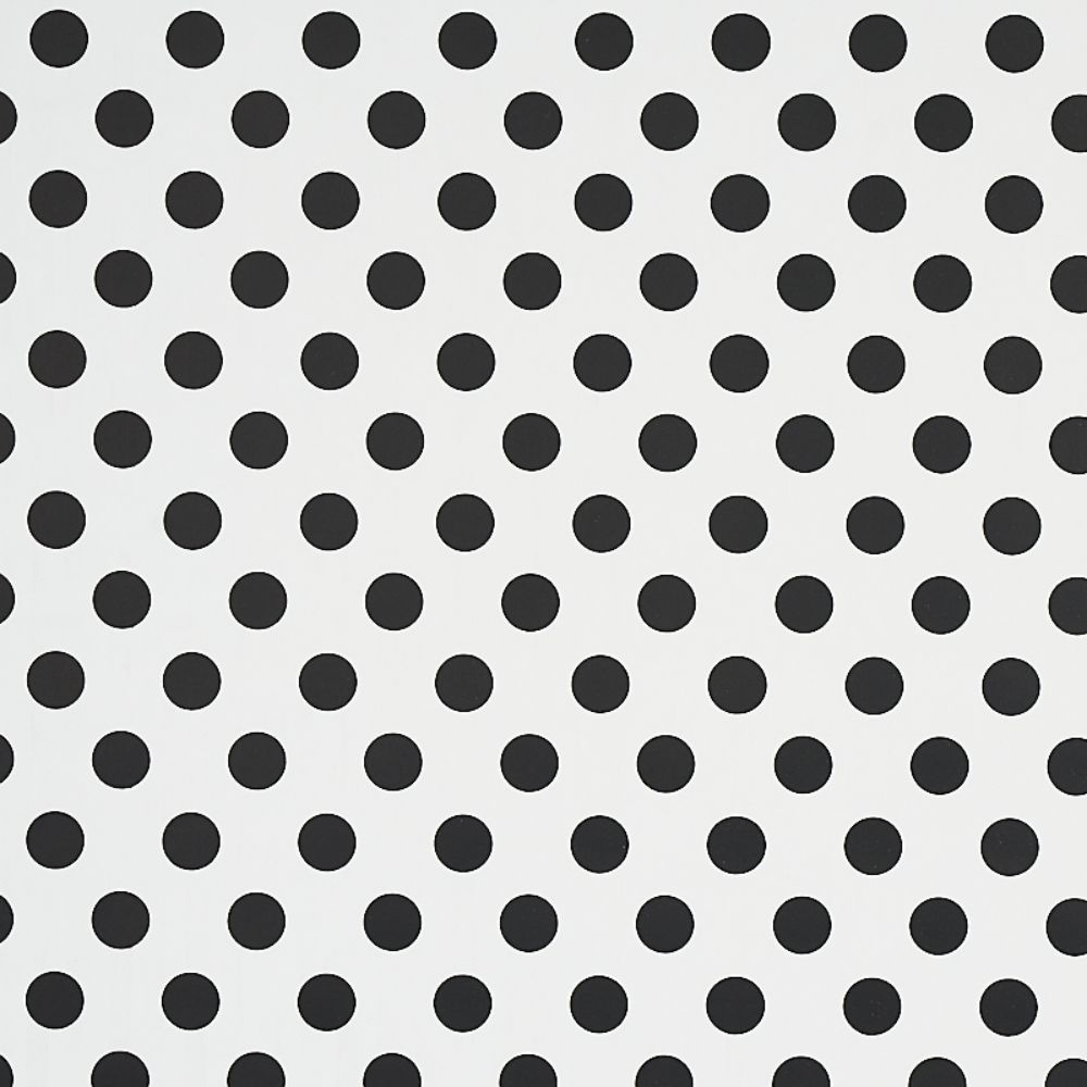 Schumacher 5012610 Lady Wallcoverings in Black & White
