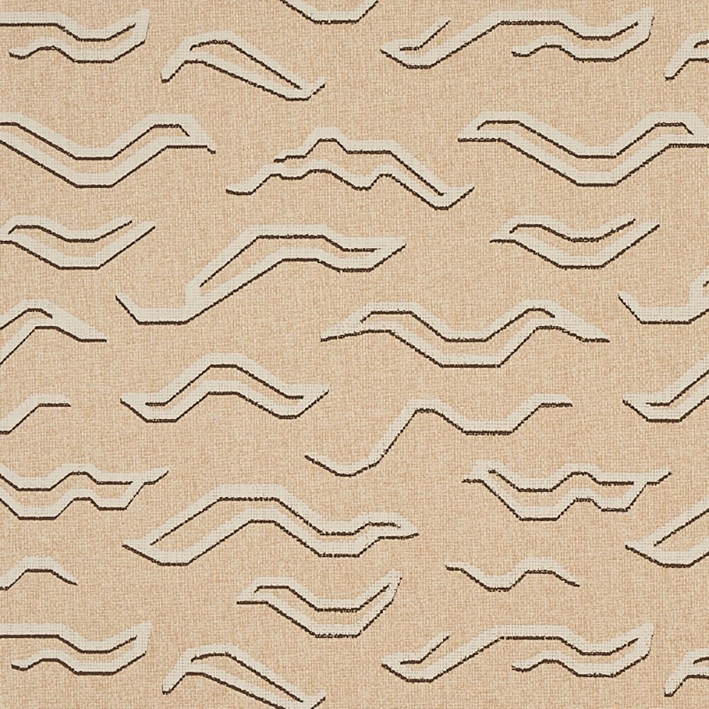Schumacher 5013110 Kata Paperweave in Wallcoverings in Oatmeal