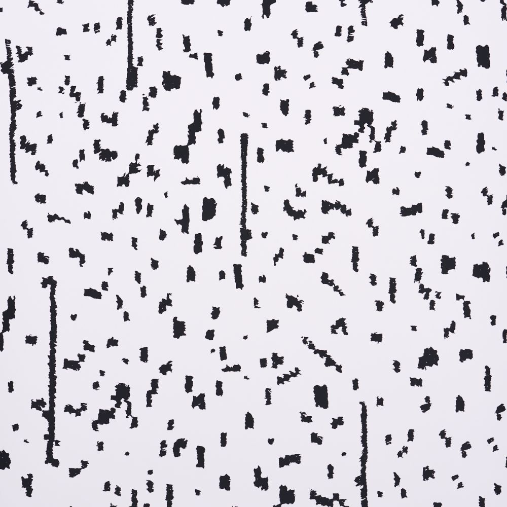 Schumacher 5013911 Bespotted Wallcoverings in Black