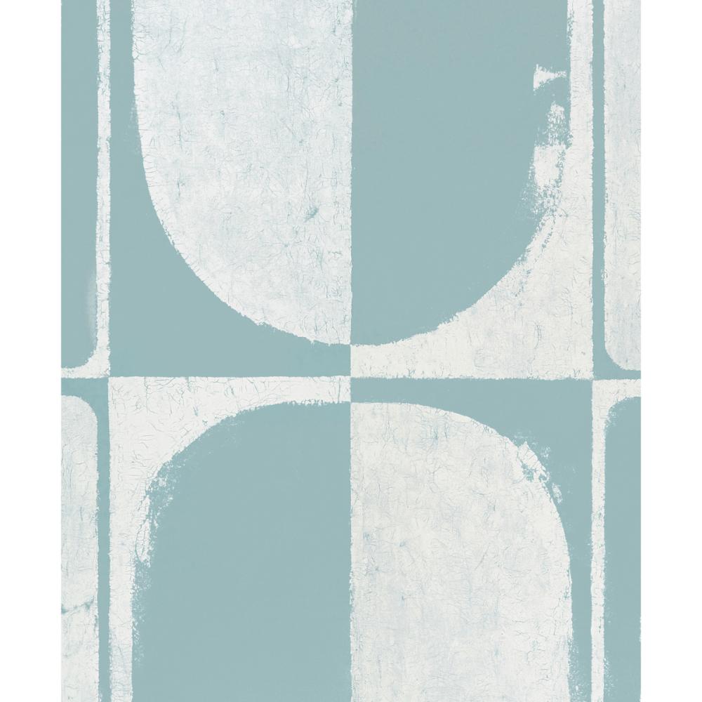 Schumacher 5014902 The Cloisters Panel Set Wallpaper in Soft Blue