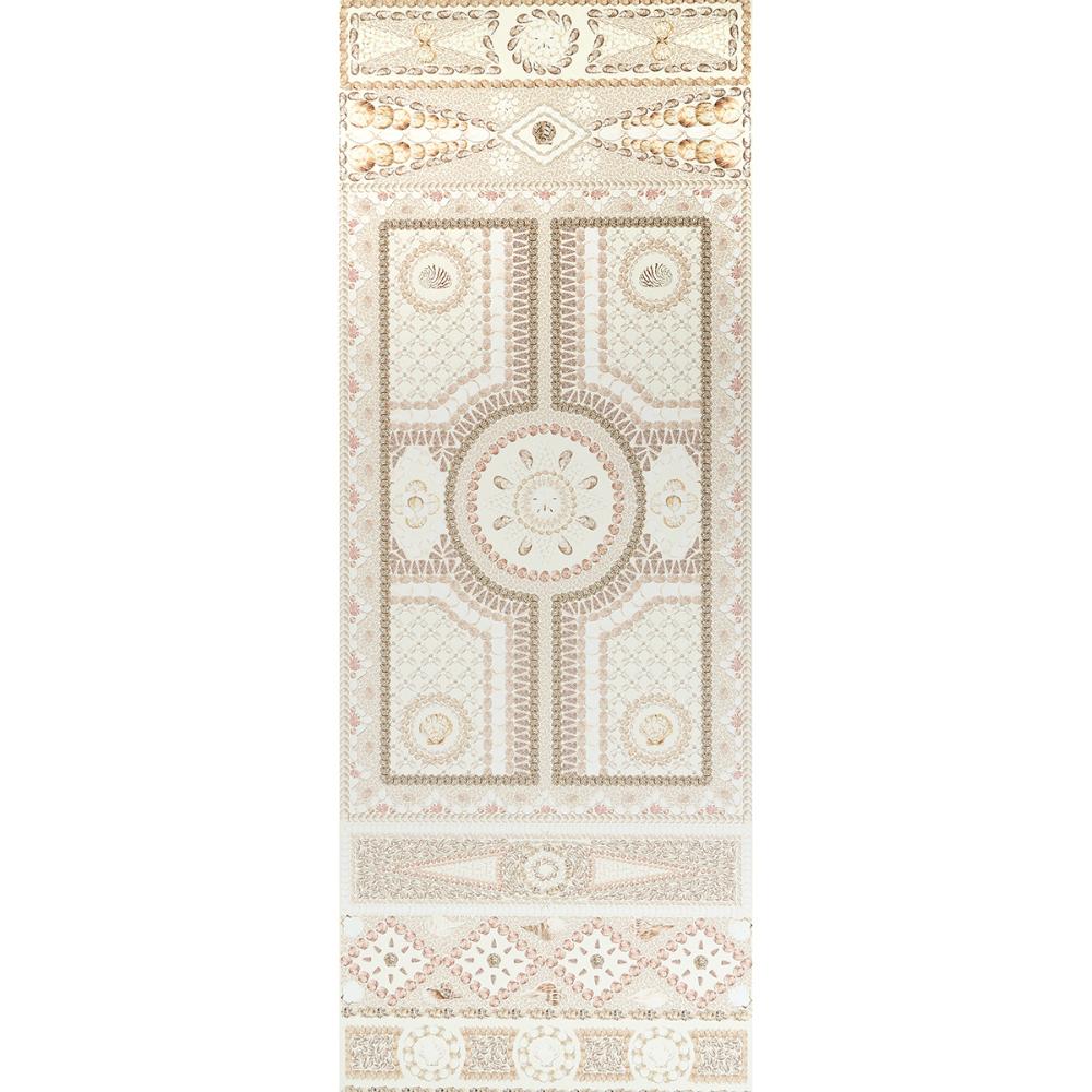 Schumacher 5015161 Shell Grotto Panel A Wallpaper in Sand