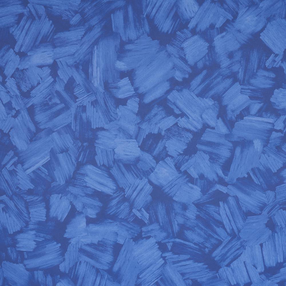 Schumacher 5015280 Atmos Wallpaper in Bright Blue