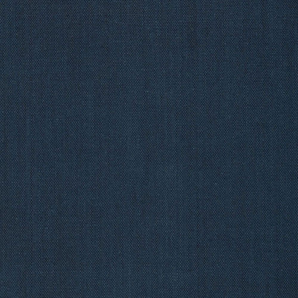 Schumacher 50975 Gweneth Linen Fabric in Navy