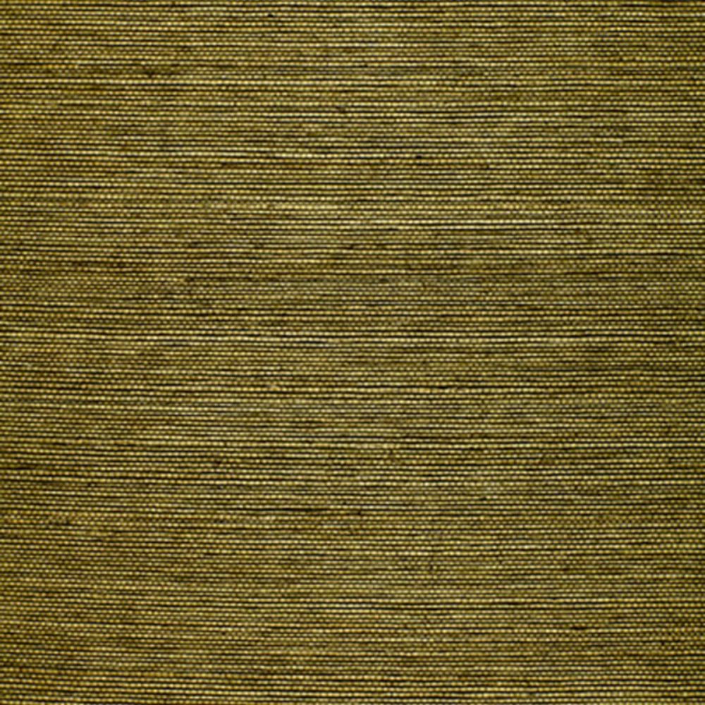 Schumacher 524316 Ningbo Sisal Wallpaper in Olive