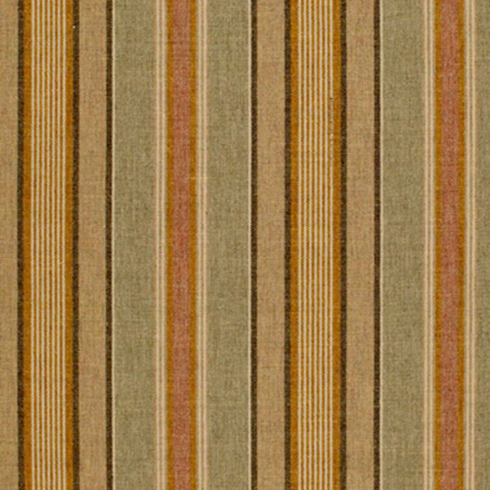 Schumacher 54202 Edgemere Stripe Fabric in Mist