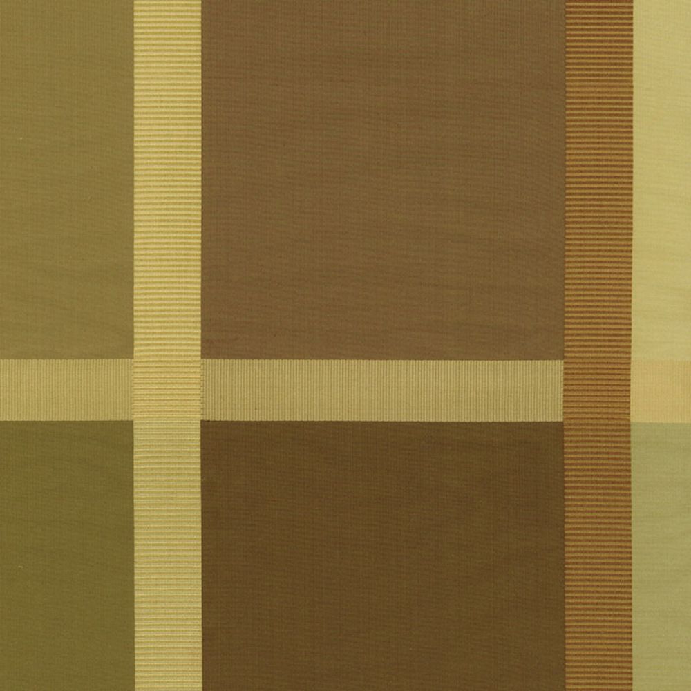 Schumacher 61136 Surat Silk Plaid Fabric in Java