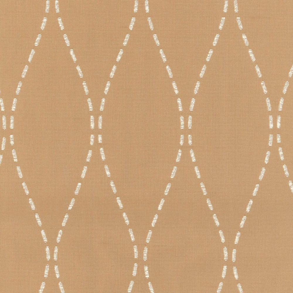 Schumacher 62452 New River Weave Fabric in Cafe