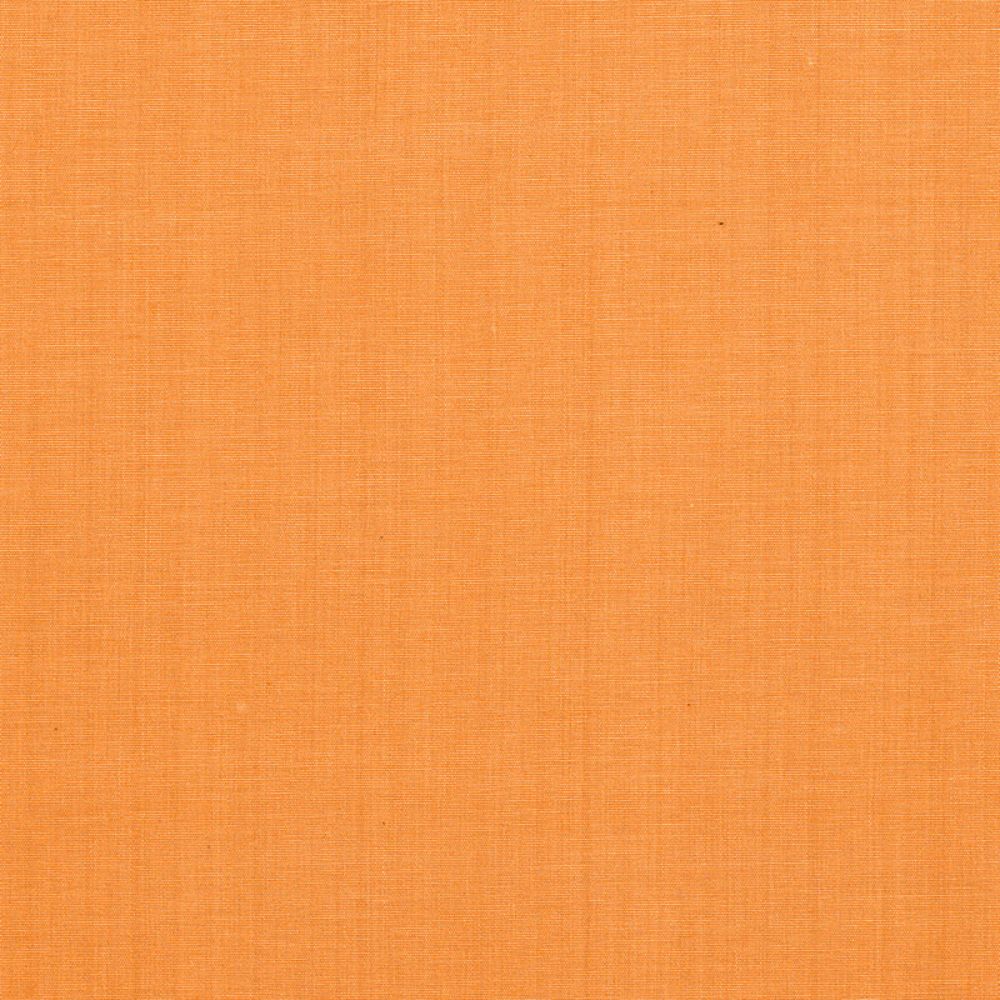 Schumacher 62944 Avery Cotton Plain Fabric in Pumpkin