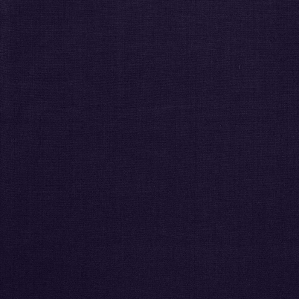 Schumacher 62958 Avery Cotton Plain Fabric in Ebony