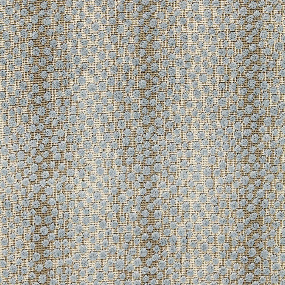 Schumacher 64732 Nakuru Linen Velvet Fabric in Mineral