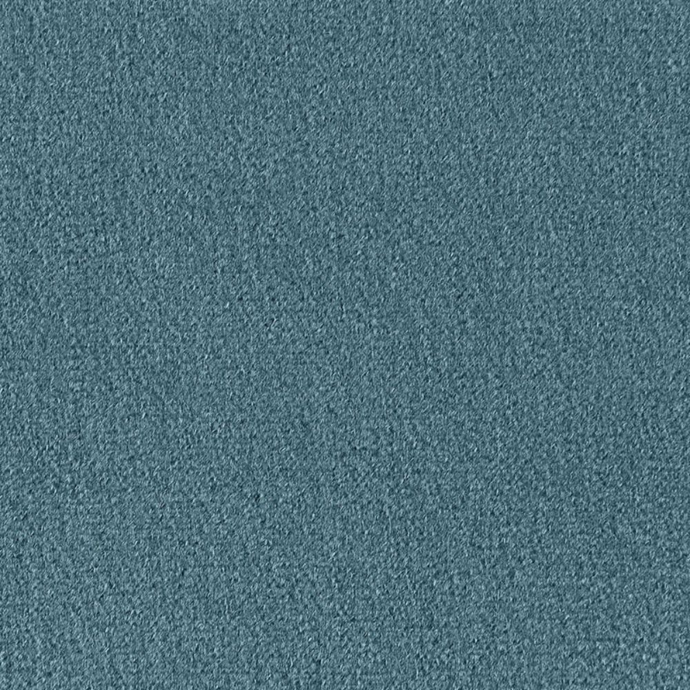 Schumacher 64875 San Carlo Mohair Velvet Fabric in French Blue