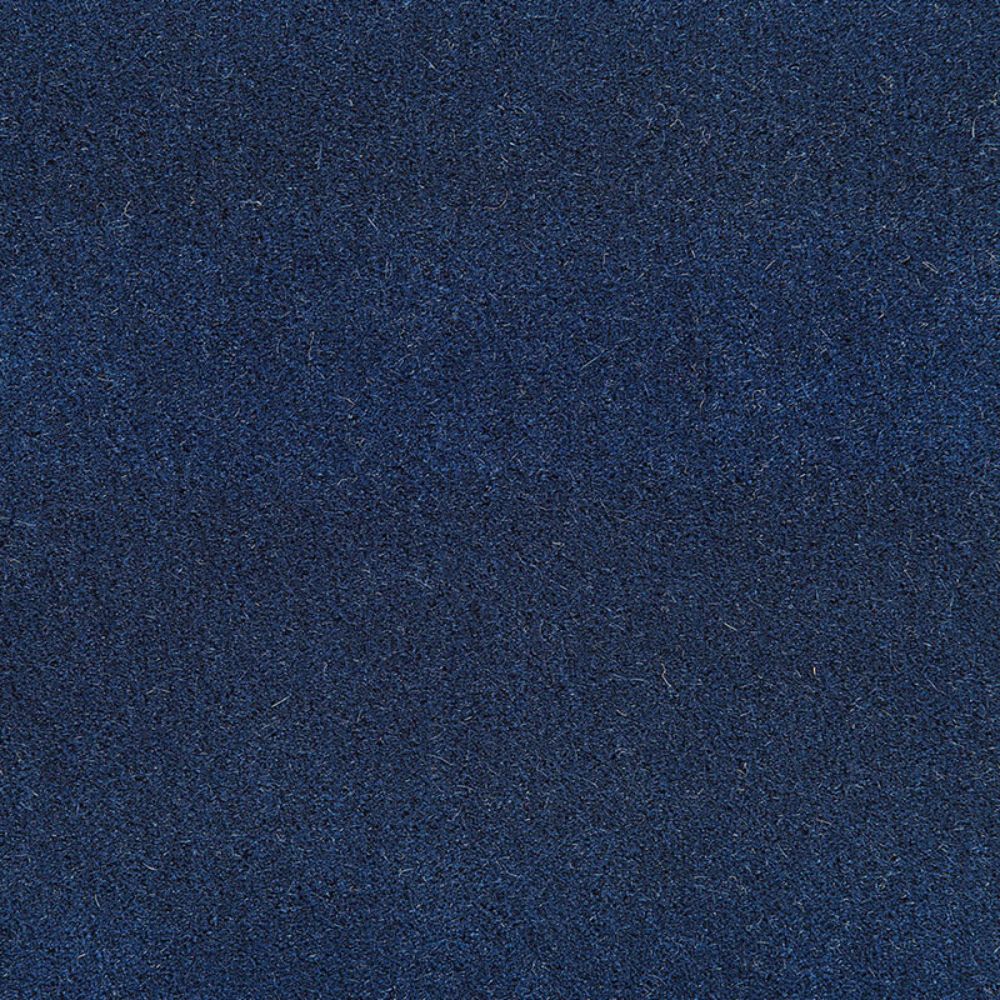 Schumacher 64878 San Carlo Mohair Velvet Fabric in Royal Blue