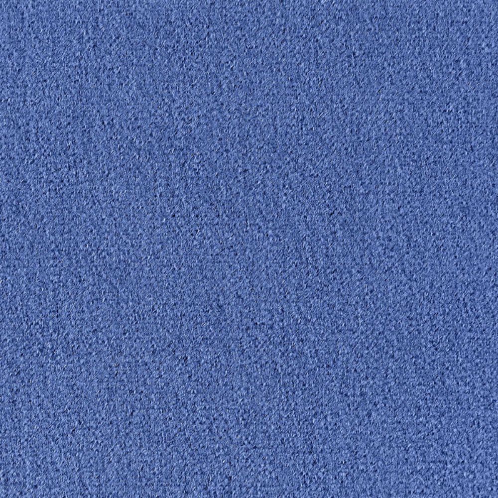 Schumacher 64928 Palermo Mohair Velvet Fabric in Blueberry