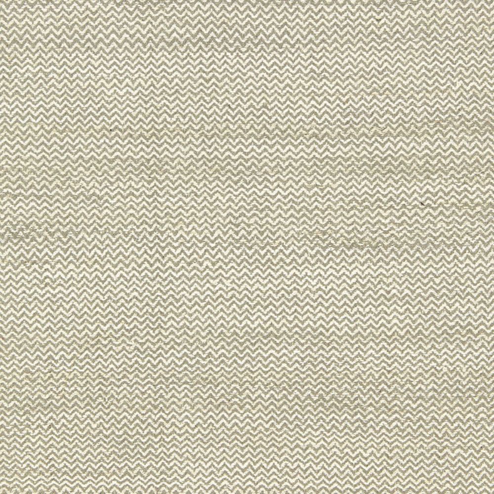 Schumacher 65832 Alhambra Weave Fabric in Taupe / Ivory