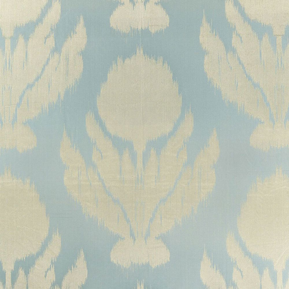 Schumacher 65850 Agra Silk Weave Fabric in Opal