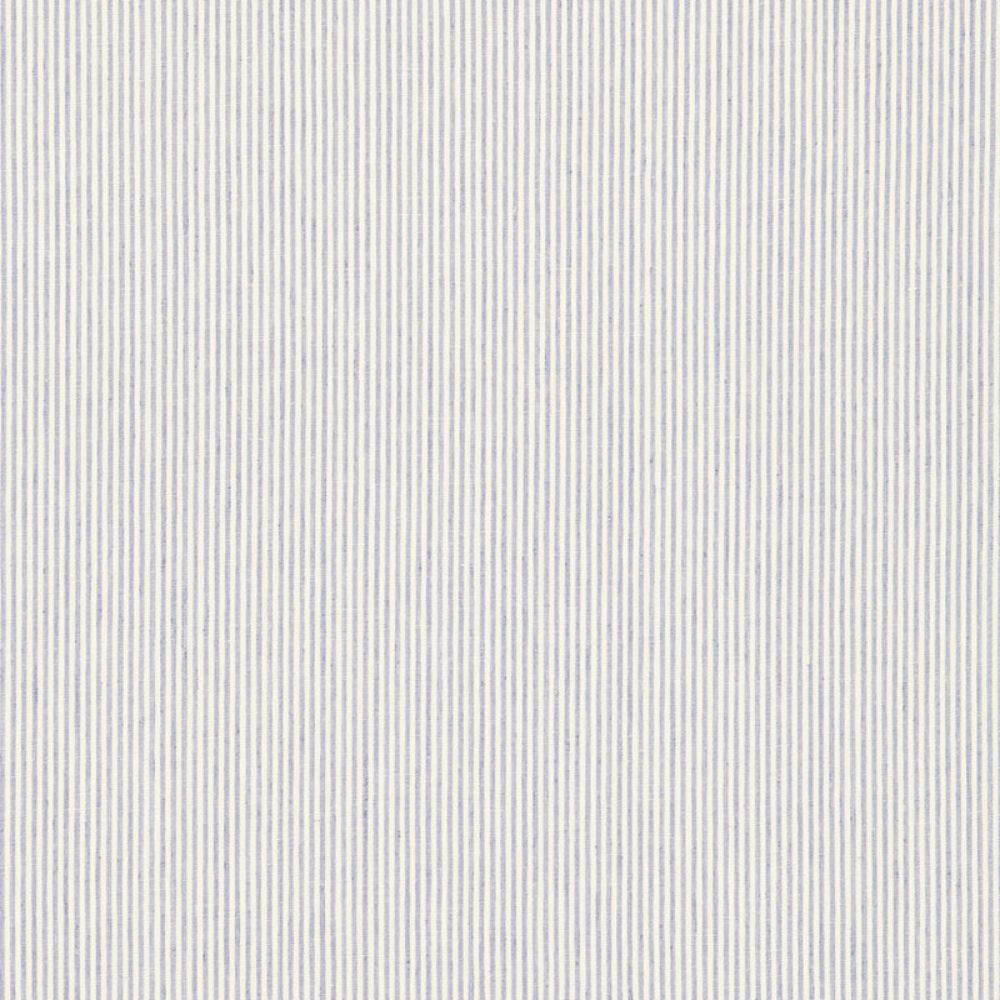 Schumacher 65983 Wesley Ticking Stripe Fabric in Delft