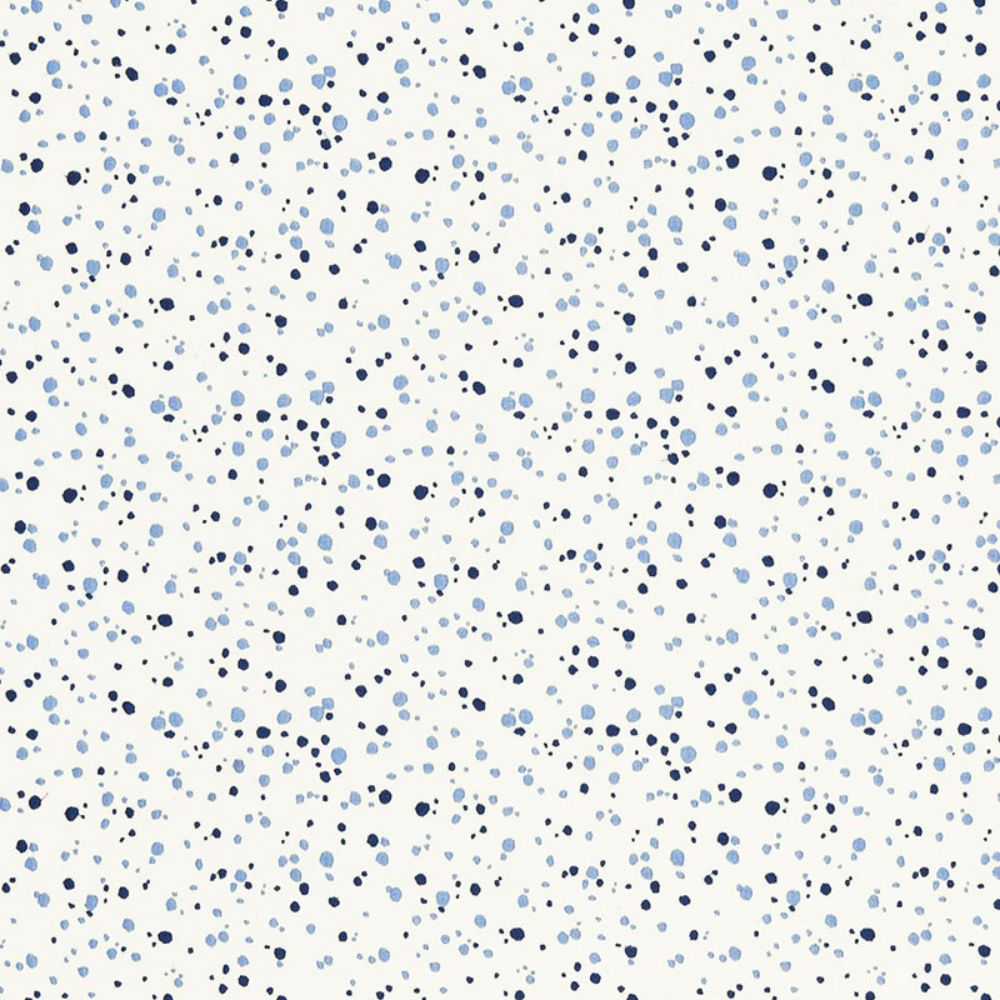 Schumacher 66231 Skittles Fabrics in Blueberry / Sky