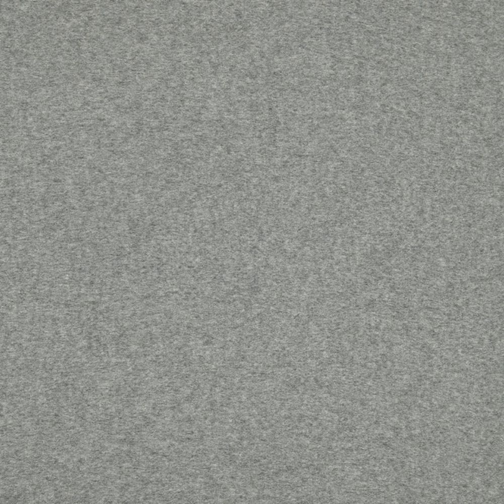 Schumacher 66801 Aspen Cashmere Fabric in Fog