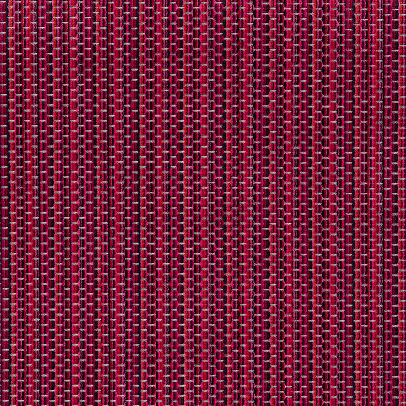 Schumacher 66914 Cut-Patterned-Velvets Collection Downtown Velvet Fabric  in Garnet