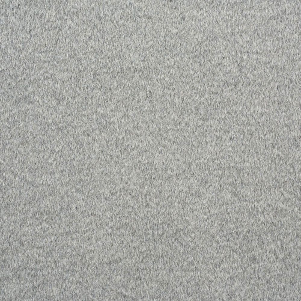 Schumacher 67135 Dixon Mohair Weave Fabric in Feather Grey