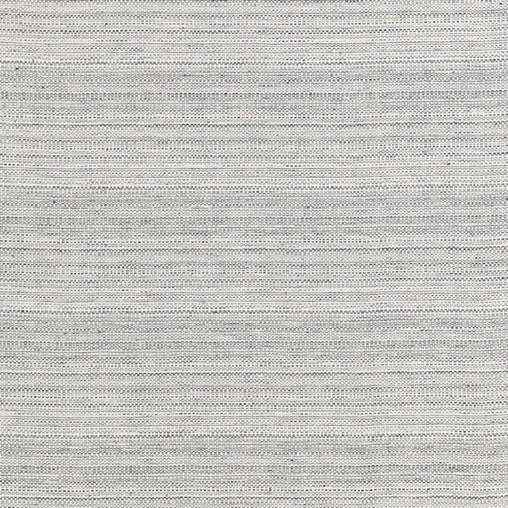 Schumacher 67352 Travertine Linen Weave Fabric in Denim