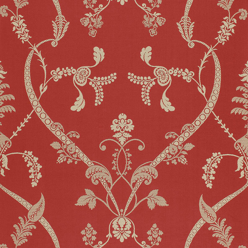 Schumacher 68622 Timothy-Corrigan Collection Parc Monceau Fabric  in Grenadine