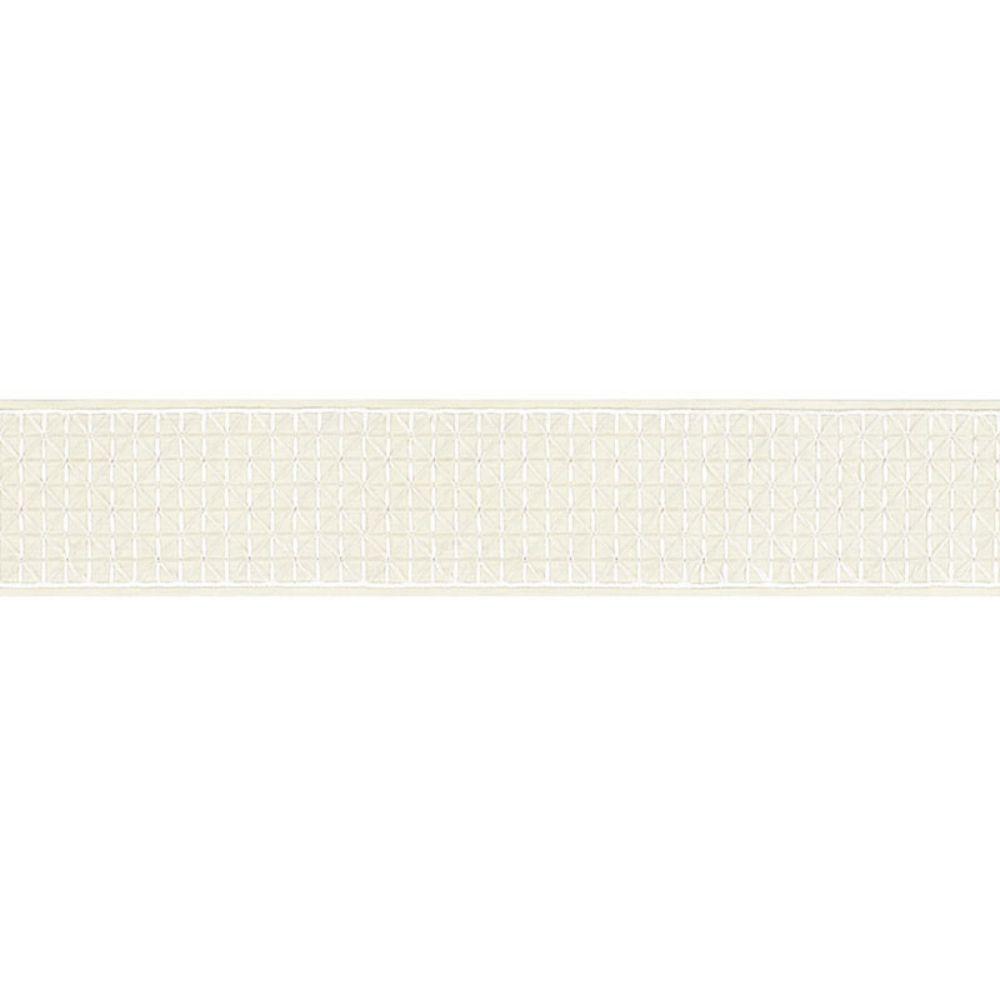 Schumacher 68643 Timothy-Corrigan Collection Directoire Tape Trim  in Ivory